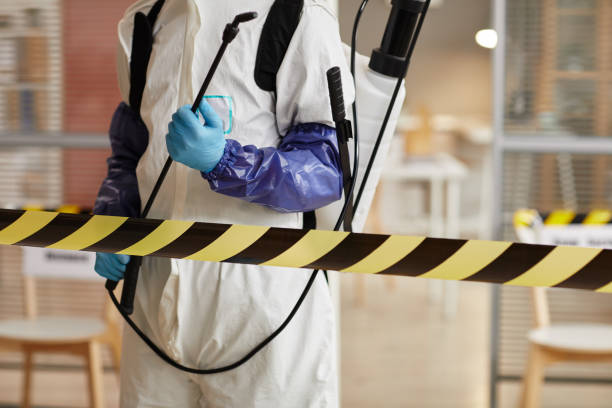 Professional Blood Cleanup technician working in Hawthorne, CA